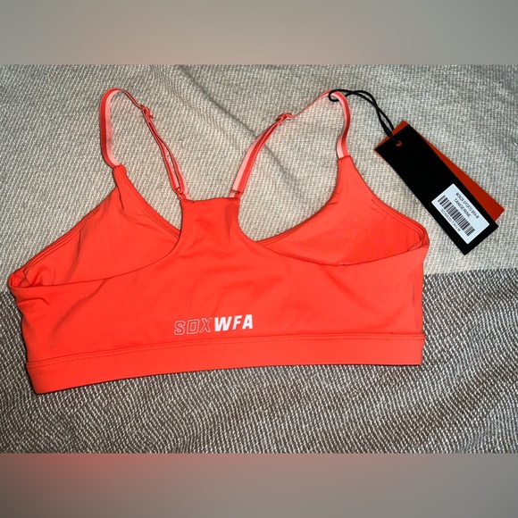 NWT SARAH’S DAY x WHITE FOX BOUTIQUE Sports Bra | Tangerine | Medium - Picture 3 of 3